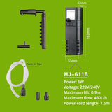 SUNSUN mini nano building internal filter submersible oxygen pump fish turtle aquarium water plant tank 220V