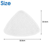 4pcs/lot Replacement Microfiber Mop Pads Floor Mop Cleaning Head Washable Reusable Mop Head Refill for Vileda Steam Cleaner