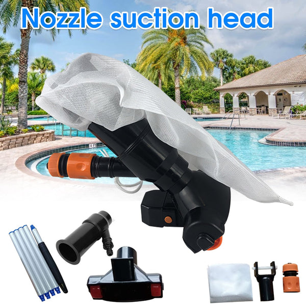 Pool Vacuum Cleaner Swimming Pool Accessories Floating Objects Cleaning Tools Suction Head Pond Fountain Spa Pool Cleaner Brush
