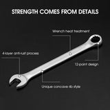1pc Ratchet Combination Metric Wrench Hand Tools Mechanical Tools Torque Gear Socket Wrench Set Nut Tools Repair Tools