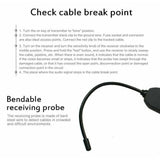 Pro Cable Tracker Car Circuit Scanner Digital Diagnostic Tool 7 inch Flexible Probe Wire Tester for Boat Automotive SUV Truck