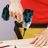 WAKYME 18V Cordless Electric Screwdriver Brushless Power Screw Driver Impact Wrench Power Tool Drill for Makita DTD154 Battery
