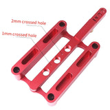 Woodworking Hole Drill Punch Positioner Guide Locator Multi-function Drill Punch Locator Aluminium Alloy Wood Working DIY Tool