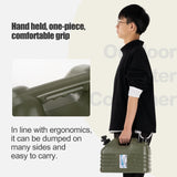 10.5L Large-Capacity Outdoor Water Bucket Portable Driving Wateater Bucket Portable Tank Container with Faucet for Camping