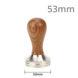 Coffee Tamper 51mm 53mm 58mm Coffee Corner Anti-slip Mat Coffee Press Powder Hammer Grinder Barista Tools Coffeeware Handmade