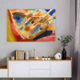 Hand Painted Modern Famous Art Abstractist Wassily Kandinsky Oil Painting for Living Decor
