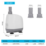 Fish Tank Submersible Pump Bottom Suction Pump Filter Silent Suction Fecal Low Water Level Aquarium Clean Water Filter