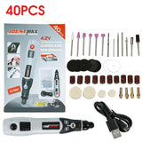 15000RPM Mini Electric Drill Engraver Rotary Tool Polishing Machine Grinding Engraving Tool Heads Variable Speed Engraving Pen