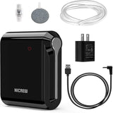 Ultra-Quiet Aquarium Air Pump Adjustable Flow Aerator Pump with Touch Control Fish Tank Oxygen Pump Aquarium Accessories