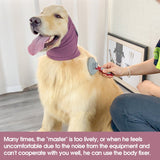 Pet Grooming Turban Soft Warm Noise-proof Earmuffs Comfortable Isolate Noise Hood Hats Pet Supplies Puppies Dog Accessories