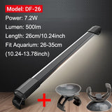 JIYIN Aquarium Light Diving Lights SMD IP67 Waterproof 220V Fish Tank LED Lighting Aquarium Lamp Suit for 9-56cm Aquarium