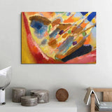 Hand Painted Modern Famous Art Abstractist Wassily Kandinsky Oil Painting for Living Decor
