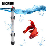 Aquarium Heater Rod Adjustable Temperature Thermostat Submersible Auto Heating Fish Tank Aquarium Heater 25-300W 110-240V