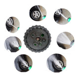 7 Pattern Garden Water Gun with 15M Garden Hose Tube Nozzle Water Sprayer Pipe Pressure Washer Car Wash Sprinkle Watering Tools