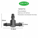 Automatic Drip Watering Sprayers Adjustable Irrigation Sprinkler Micro Spray Nozzle Hose Tee Gardening Tools for Greenhouses
