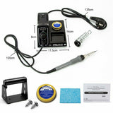 60W Soldering Iron Station Rework Kit Fast Heating 480 ℃ Electronic Welding Soldering Iron LED Digital Temperature Controller