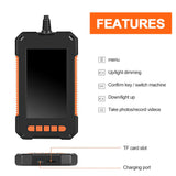 1080P Endoscope Camera Full HD 4.3 inch Screen 8 LED 8mm Lens Inspection Camera IP67 Snake Camera Endoscope for Car Sewer Inspection