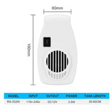 Aquarium Fan Fish Tank External Cooling Fan Aquarium Cooling Fans Fish Tank Cooling Two-speed Speed Regulation 110-240V