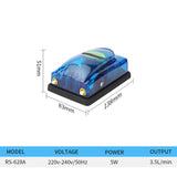 3W 5W Aquarium Air Pump Fish Tank Oxygen Pump Air Compressor Single Double Aerator for Fish Aquarium Accessories 220-240V
