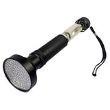 UV Flashlight Pet Urine Detector 100 LEDs UV Flashlight with Sunglasses Professional Detector for Dogs Pets Urine Stains