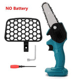 24V 4inch Mini Chain Saws Electric Tools Cordless Electric Chainsaw Wood Cutters Woodworking Tool Pruning Garden Tree Cutting