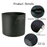 5pcs/lot 3/5/7 Gallon Plant Seedling Grow Bags Fabric Grow Pot Gardening Vegetable Growing Planter Pots Home Garden Tools