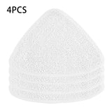 4pcs/lot Replacement Microfiber Mop Pads Floor Mop Cleaning Head Washable Reusable Mop Head Refill for Vileda Steam Cleaner