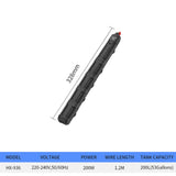 Aquarium Heater Submersible Fish Tank LCD Display Digital Adjustable Water Heat Rod Constant Temperature Control 50-500W