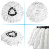 5pcs/lot Microfiber Mop Head Replacement Refill Mop Cloth Pads Reusable Floor Cleaning Washable Replace Mop Head for Vileda