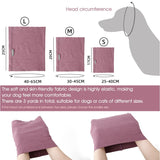 Pet Grooming Turban Soft Warm Noise-proof Earmuffs Comfortable Isolate Noise Hood Hats Pet Supplies Puppies Dog Accessories