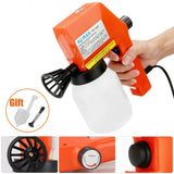 Paint Spray Gun Electric Airless Airbrush 220V High Pressure Sprayer Painting Tool 600ml Car Paint Sprayers Home Decor Airbrush