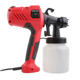 400W Electric Spray Gun 800ml Handheld Paint Sprayer Power Tools Paint Spraying Machine for Painting Wood Furniture Wall Car