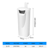 Turtle Tank Filter Low Water Level Shallow Water Fish Tank Waterfall Silent Built-in Water Purifier 220-240V EU US Plug