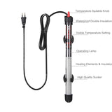 Aquarium Heater Rod Adjustable Temperature Thermostat Submersible Auto Heating Fish Tank Aquarium Heater 25-300W 110-240V