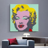 Andy Warhol Hand Painted Oil Painting Character Women Portrait Abstract Canvas Decors