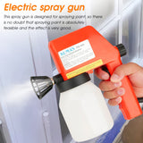 Paint Spray Gun Electric Airless Airbrush 220V High Pressure Sprayer Painting Tool 600ml Car Paint Sprayers Home Decor Airbrush
