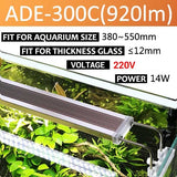 110-220V SUNSUN ADE Aquarium Lamp Plant SMD LED Lighting Aluminum Alloy Light for Fish Tank Aquatic Lamps 12W 14W 18W 24W