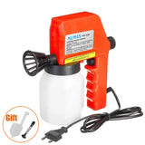 Paint Spray Gun Electric Airless Airbrush 220V High Pressure Sprayer Painting Tool 600ml Car Paint Sprayers Home Decor Airbrush