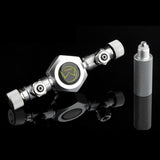 Aquarium DIY co2 Splitter Regulator Valve Distributor with Multi Way Outlets Aluminum Alloy for Aquarium Plant CO2 Tank