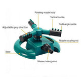 Garden Sprinkler Automatic Watering Grass Lawn 360 Degree Rotating 3 Arms Nozzles Water Sprinkler Garden Sprinkler System