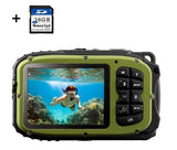 New 16Mp Digital Camera With 10M Waterproof +8X Digital Zoom + 2.7 Inch Screen Free Shipping