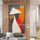 Nordic Style oil paintings Hand Painted Abstract Canvas Painting Art Picasso picturess