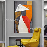 Nordic Style oil paintings Hand Painted Abstract Canvas Painting Art Picasso picturess