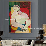 Nordic Style oil paintings Hand Painted Abstract Canvas Painting Art Picasso picturess