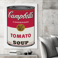 Pop Art Print Wall Painting Andy Warhol Tomato Soup Abstract Art Decorative Picture