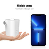 Inflatable Pump Electric Air Mattress Camping Pump Car Air Compressor Pump Portable Quick Filling Air Pump For Car Home Use
