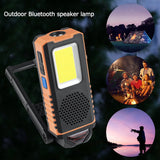 Multifunctional LED Spotlight USB Rechargeable COB Work Light with Magnet Powerful Camping Lantern Waterproof Flashlight Torch