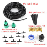 Drip Irrigation System Self Watering Irrigation Kits Home Garden Greenhouse Automatic Watering Hose Micro Drip Set Spray Devices