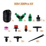 Drip Irrigation System Self Watering Irrigation Kits Home Garden Greenhouse Automatic Watering Hose Micro Drip Set Spray Devices