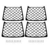 Universal Car Back Rear Trunk Organizer Net Mesh Seat Storage Bag Pocket Auto Organizer Interior Parts Accessories